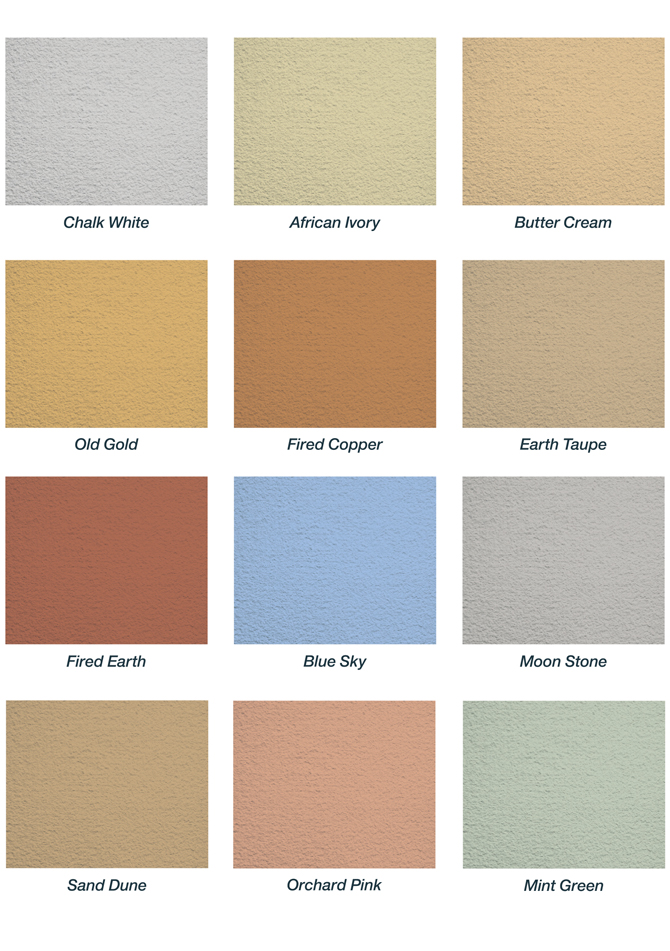 Wall Colour Chart